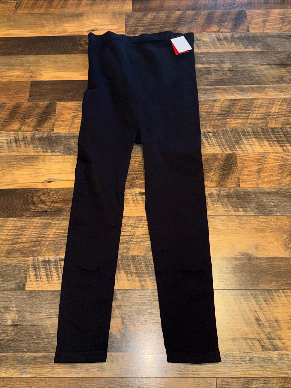 SPANX Maternity Black High-Waist Shaping Leggings